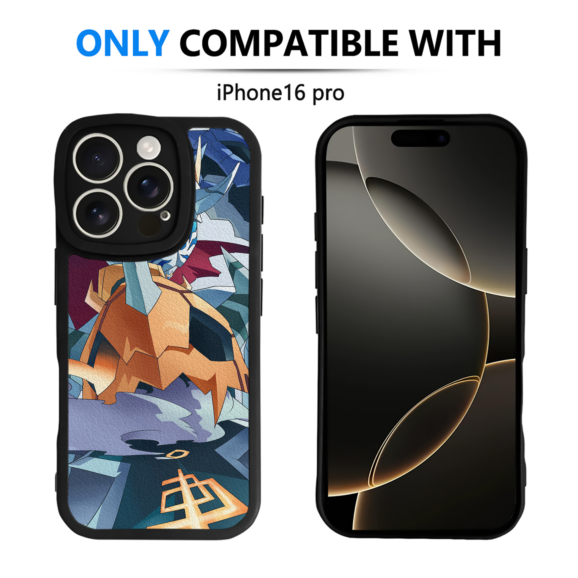 （画像用） Digimon デジタルモンスター/デジモン 【iPhone 16シリーズ対応】シリコンスマホケース（レザー調） 材質：シリコン